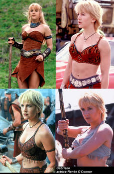 Gabrielle,Renee O'Connor,serie TV Xena
