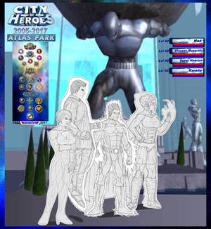 COH,CityOfHeros,Atlas Park,2005 2017