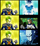 Varius vs Goku,Vegeta,Jiren