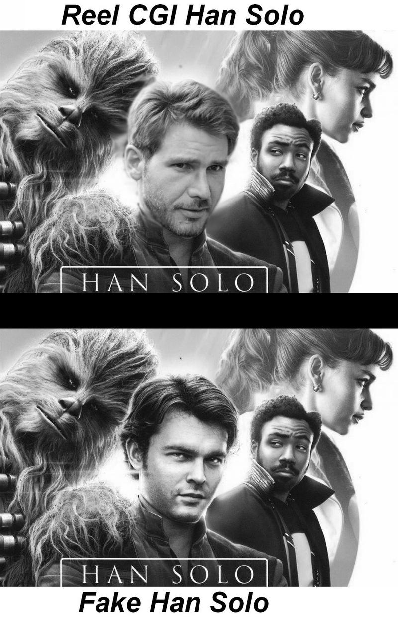 Reel et Fake Han Solo by VMJML1er on DeviantArt