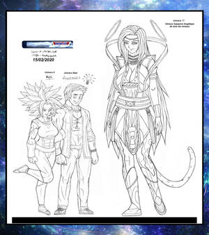 Kefla,Vincent, Deesse Saiyanne angelique