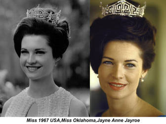 Miss 1967 USA,Miss Oklahoma,Jayne Anne Jayroe