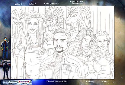 Startrek,Equipe StarFleet,Alien OC,3