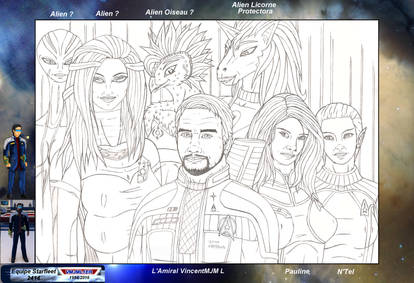 Startrek,Equipe StarFleet,Alien OC,4