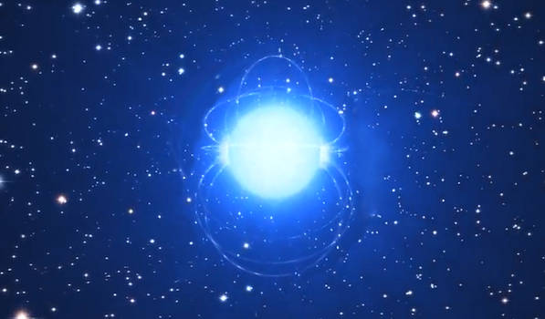 Etoile Bleu,magnetar,aimant