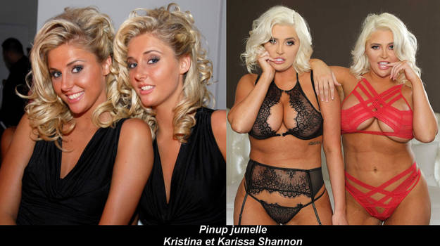 Pinup jumelle,Kristina et Karissa Shannon