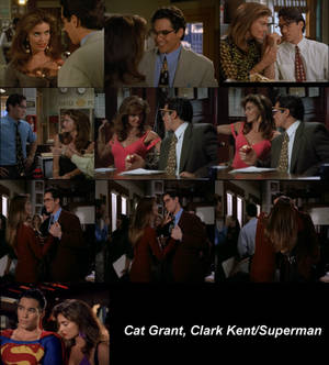 Cat Grant,Clark Kent Superman
