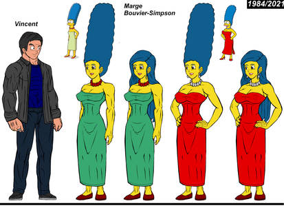 Marge bouvier Simpson