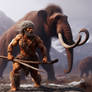 IA,neanderthal,Mammouth,chasseur