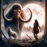 IA,Female neanderthalensis,Mammoth wolf friends