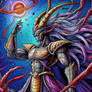 IA,DBZ,oc,alien hybride,armure,attaque