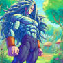 IA,DBZ,oc,Hybride Saiyan,SilverHairs,silverFur