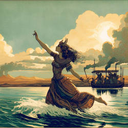 IA,Egyptian,Bateau,Nil