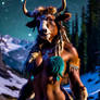 IA,hybrid female anthro cow,tauren