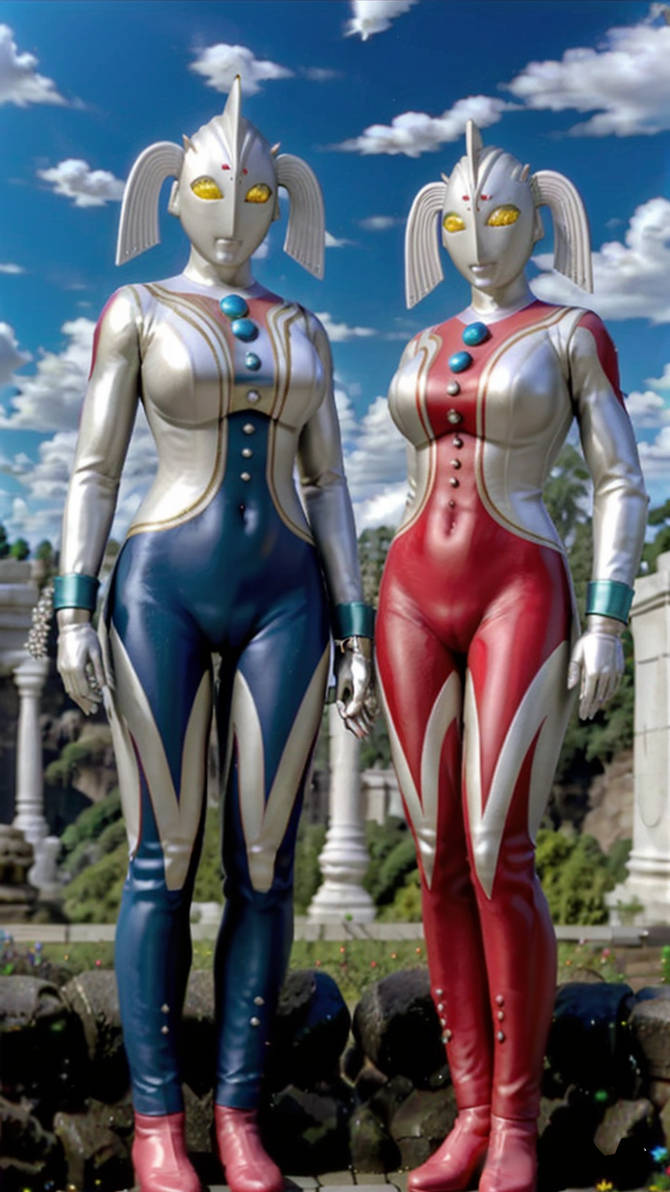 Dgig IA,Duo,lesbienne,IA,oc,ultrawoman Mother by VMJML1er on DeviantArt