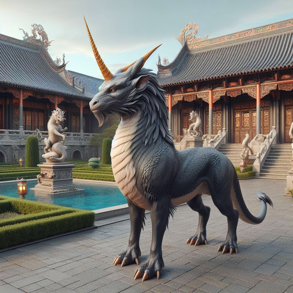 IA,asian Temple,Kirin
