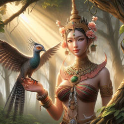 IA,Kinnari,oiseau,foret