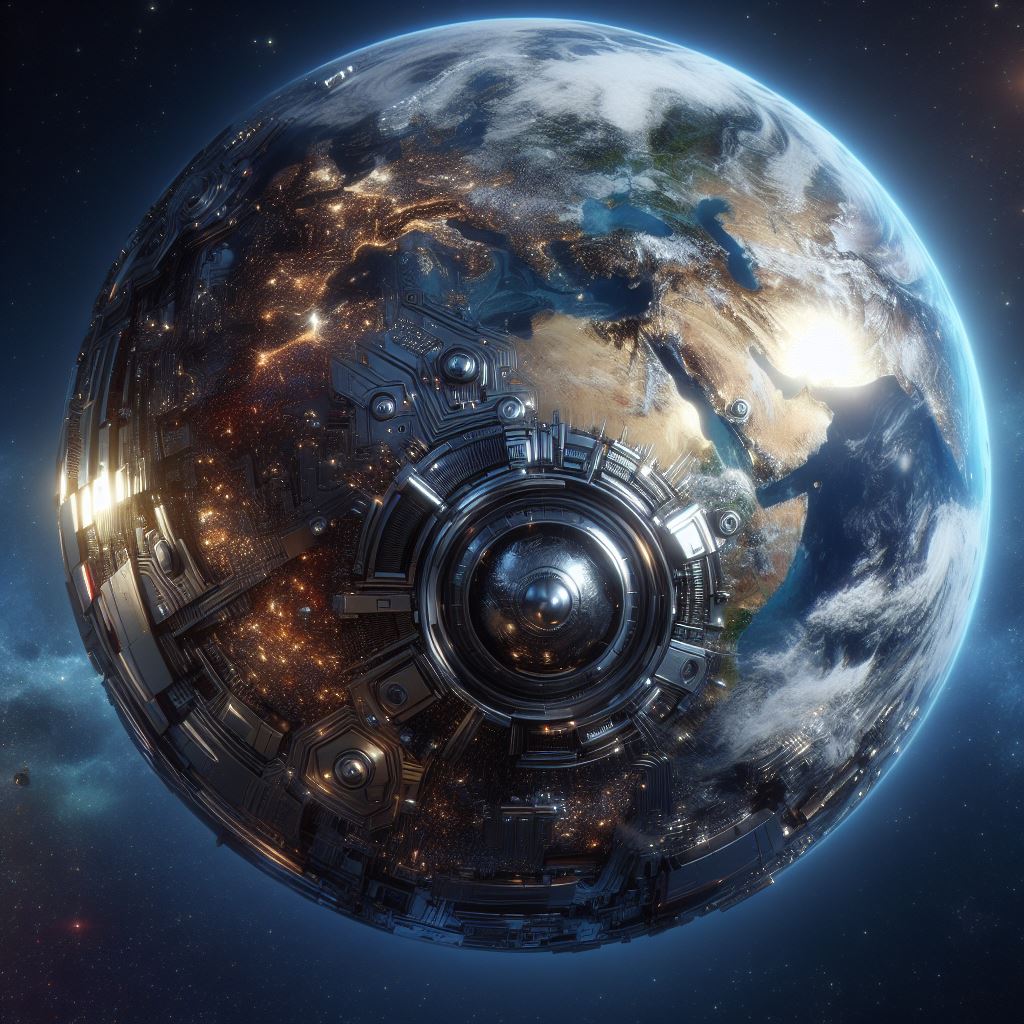 Ia,scifi,futur,planete,terre,mechacity