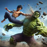 Brucelee Smash Hulk