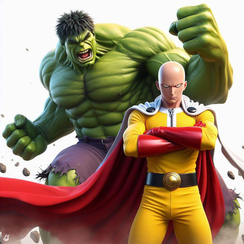 Saitama Vs Hulk