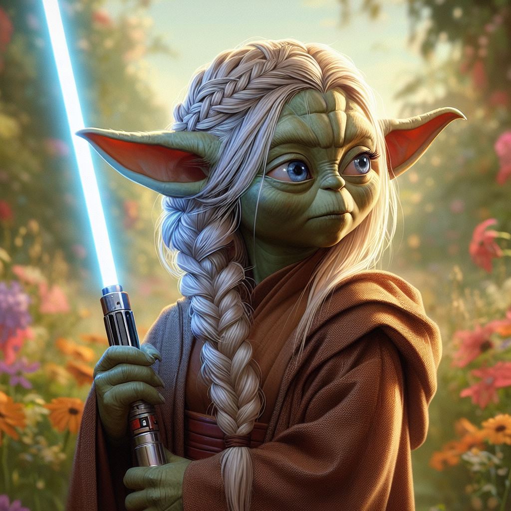IA,oc starwars race yoda femal