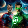 Superman and Greenlantern Movie Snyderverse sequel