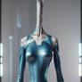 Alienwoman Bald Longneck Alieneyes Scifidress