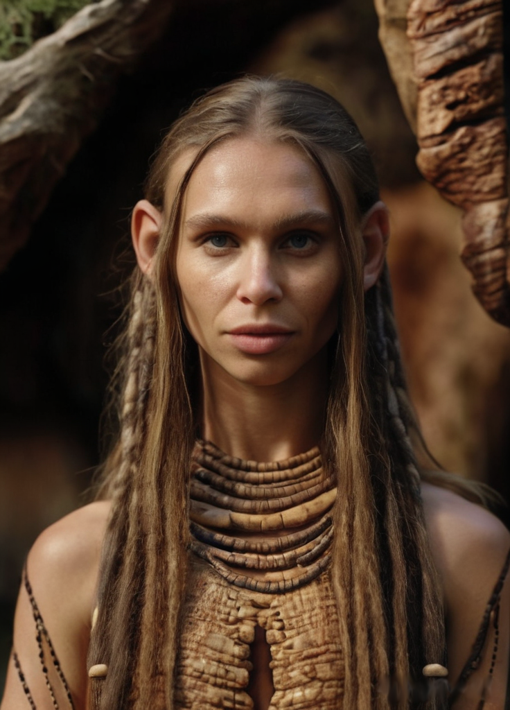 Prehistoric Woman Neanderthalian Dress