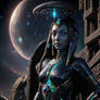 Alien woman