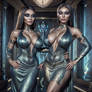 Two alienWoman Humanskin egyptian mayan asgardian