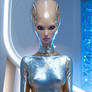 Alien Woman,long Crane,tenue Scifi