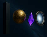 Objet Alien,Monolith,sphere,supernovae,stargate