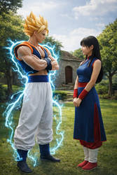 DBZ Gogeta et Chichi