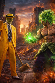 The Mask Movie vs Broly DBS