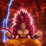 DB daima,Goku Ssj ...4 wtf..demon