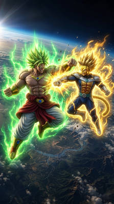 DBZ,oc,Broly,vs,Varius