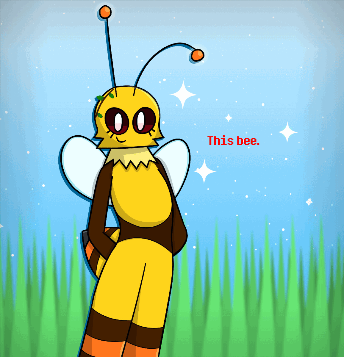 Bee Deviantart Style This bee. by ThePinkBunnyEmpire on DeviantArt