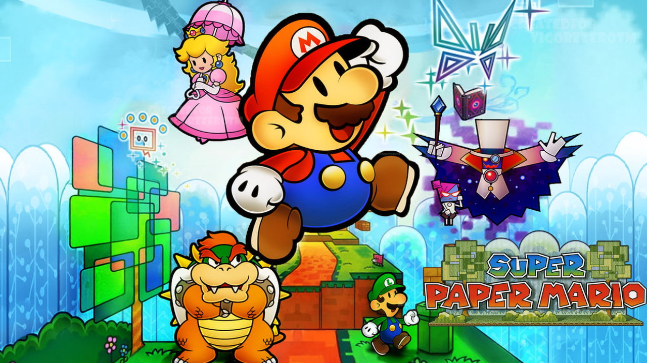 Super paper mario XD by AliciaLaPapel on DeviantArt