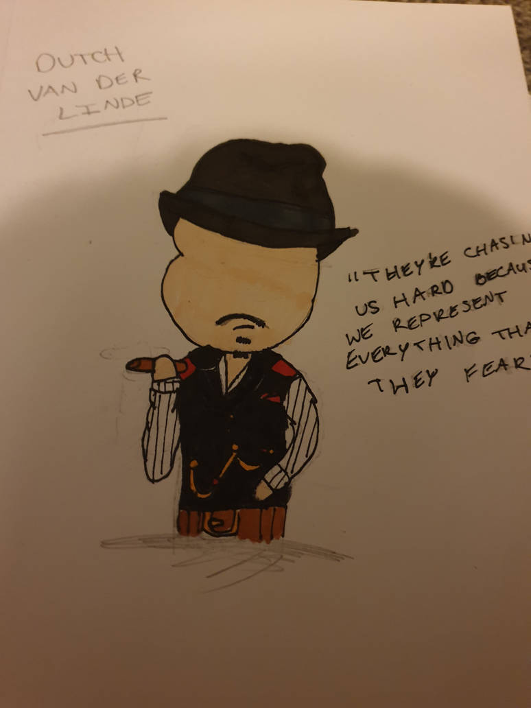 Dutch Van Der Linde (Rdr2 Chibi) by kyleadsmith on DeviantArt
