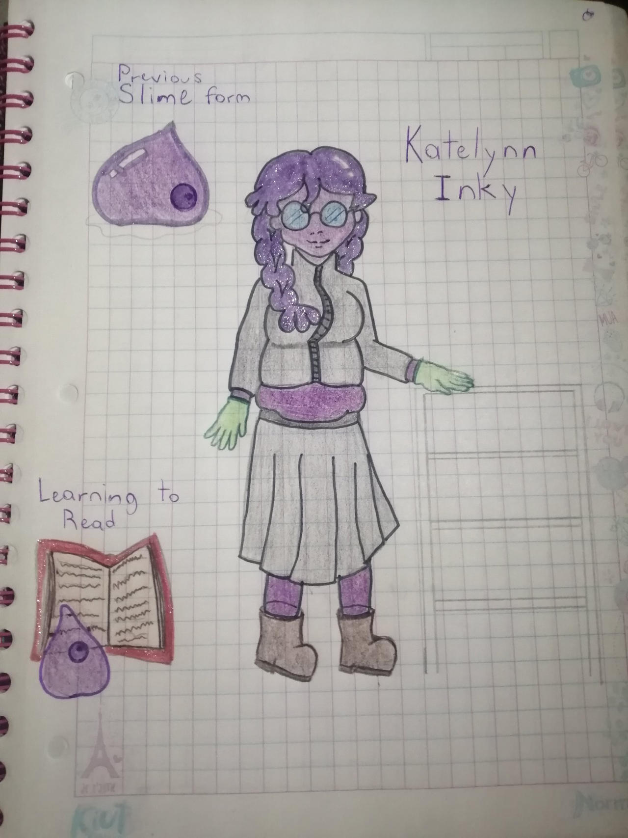 Katelynn Inky Character Sheet by ArmrdArtist on DeviantArt