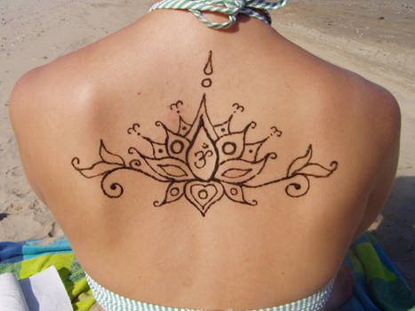 Henna Lotus Flower