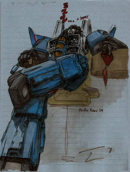 Thundercracker is Bored