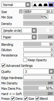 Crayon SAI settings