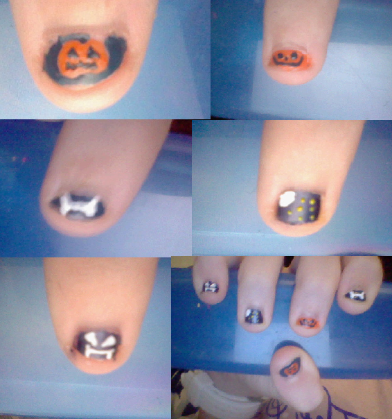 halloween nails