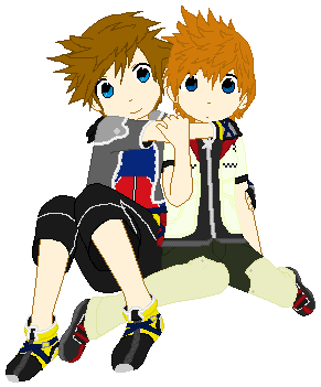 Sora and Roxas