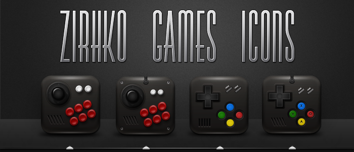 Games icons ZirhkO