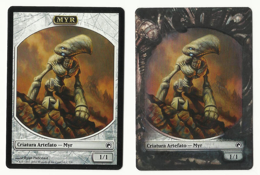 Myr Deviantart MTG Myr by klausshoffman on DeviantArt