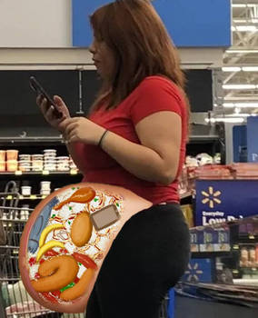 Hungry Wal-Mart girl pt 2 finale x-ray 