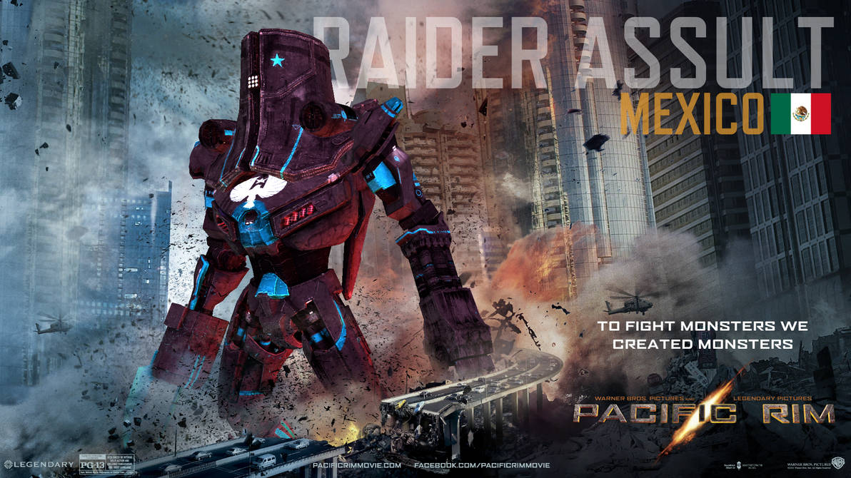 Pacific Rim Jaeger OC: Raider Assault by ScarletSpike on DeviantArt