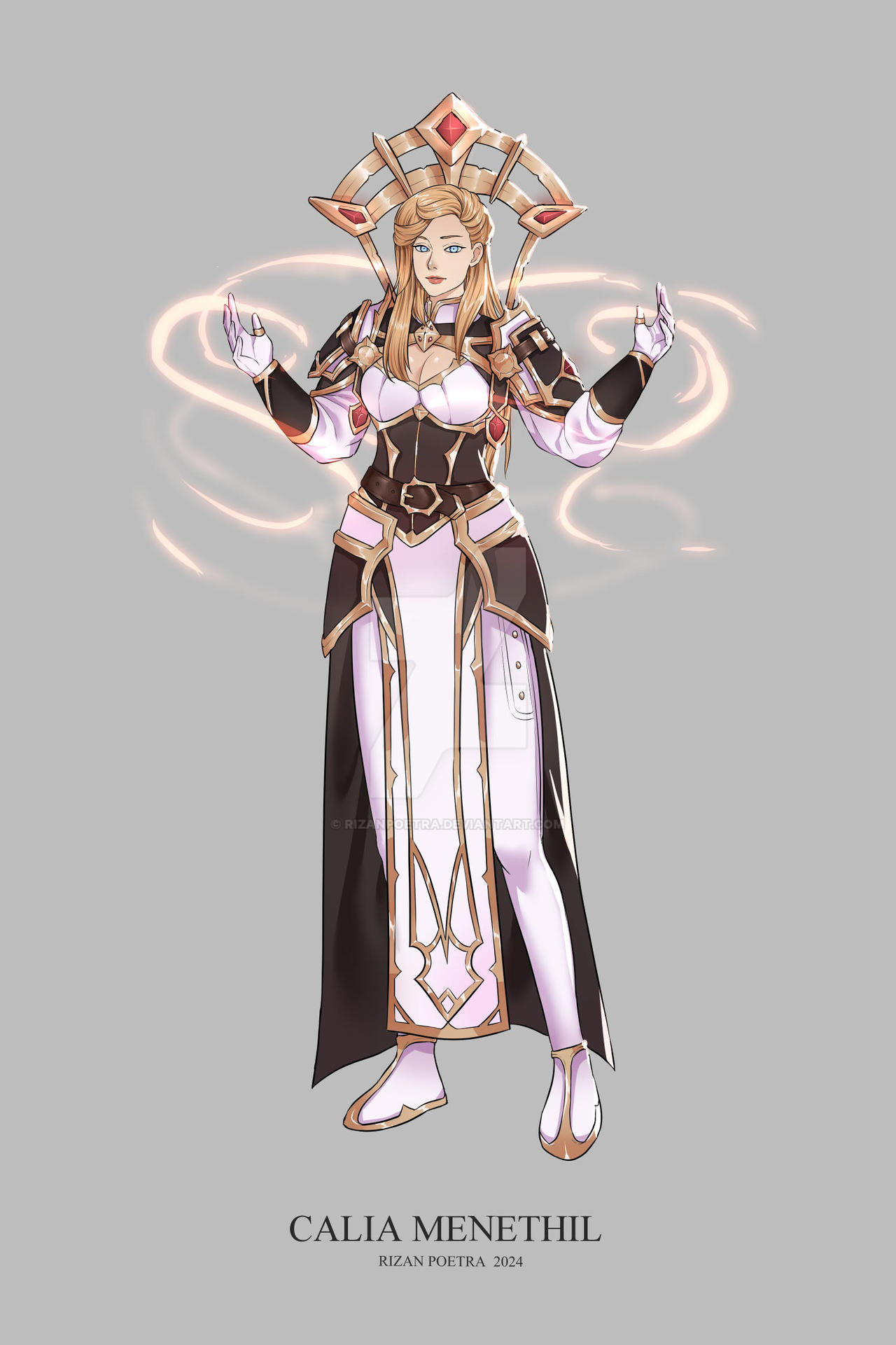 Calia Menethil by RizanPoetra on DeviantArt